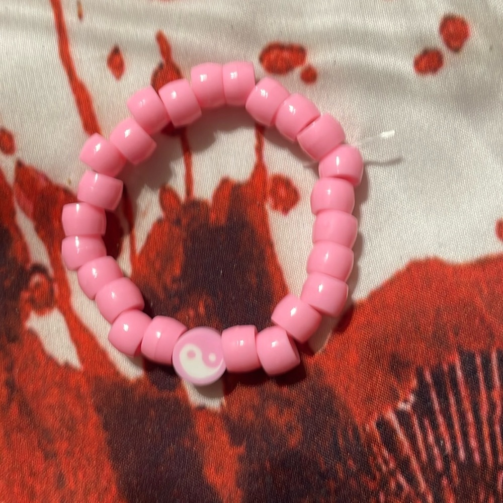 Yin and yang bracelet